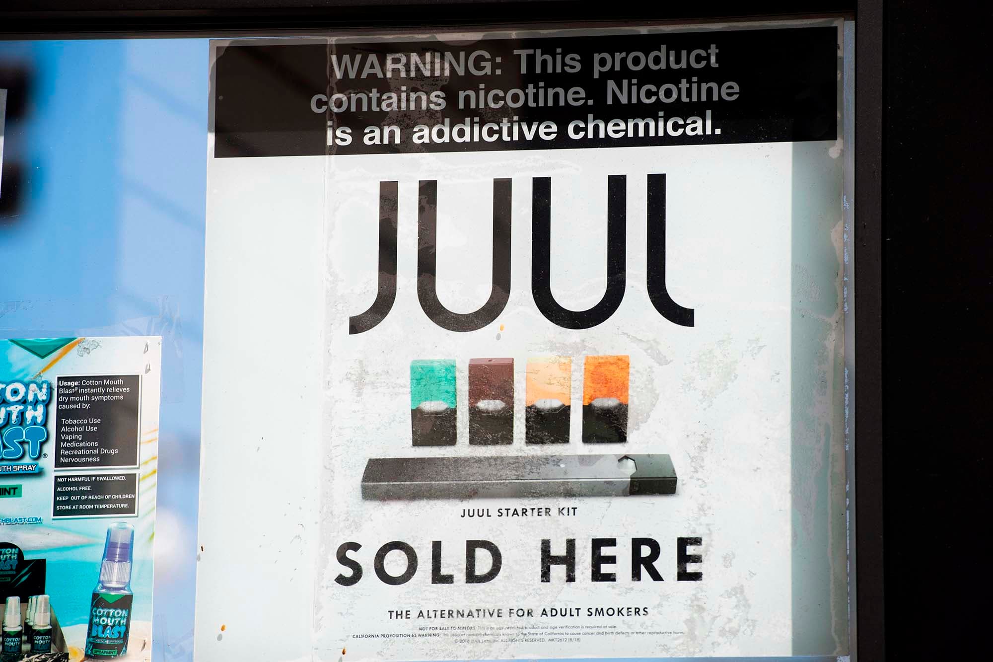 Juul advertisement