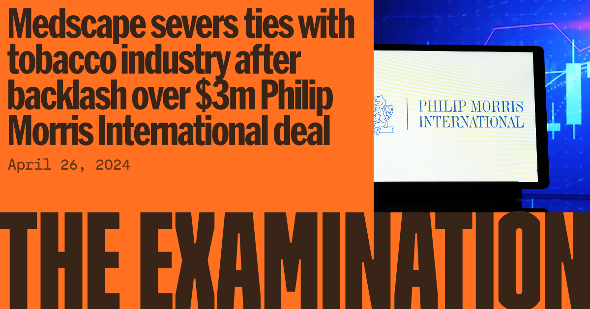 3m tobacco Medscape severs ties with tobacco industry after backlash over $3m Philip Morris International deal 3m tobacco Medscape severs ties with tobacco industry after backlash over $3m Philip Morris International deal