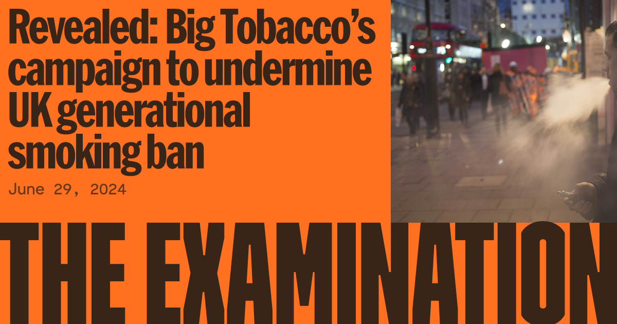 bringing tobacco into the uk Revealed: Big Tobacco's campaign to undermine UK generational smoking ban bringing tobacco into the uk Revealed: Big Tobacco's campaign to undermine UK generational smoking ban